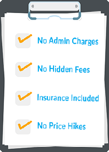 No Hidden Fees